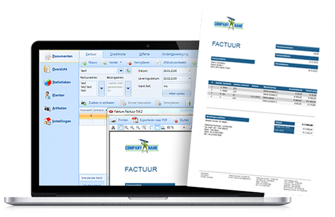Faktum Factuur Software, Factuurprogramma; Faktum Factuur Software, Factuurprogramma